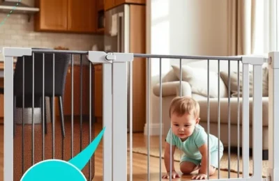 Baby-proofed safe home environment