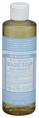 Dr. Bronner's Baby Unscented Pure-Castile Soap