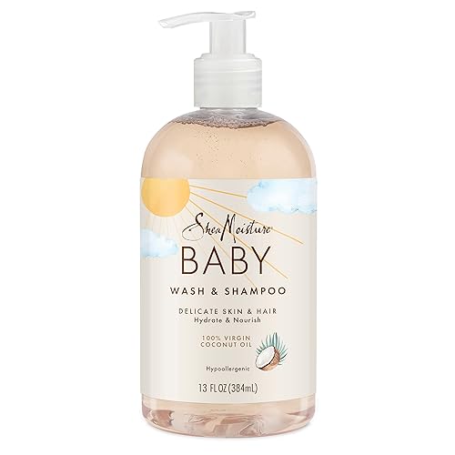 SheaMoisture Baby Wash & Shampoo 100% Virgin Coconut Oil