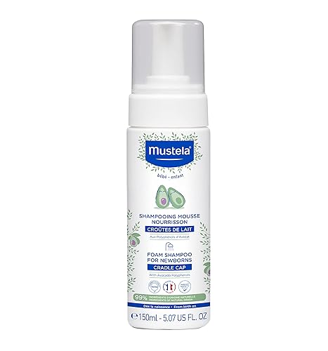 Mustela Cradle Cap Foam Shampoo