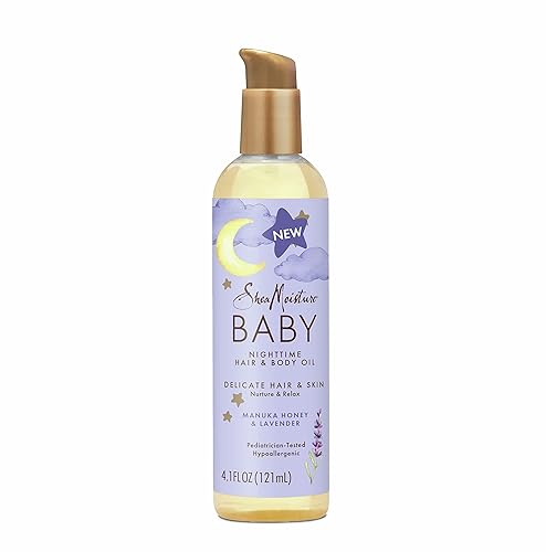SheaMoisture Baby Hair & Body Oil (Manuka Honey & Lavender)