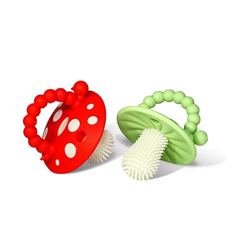 RaZbaby Soft Silicone Infant Teether Toy