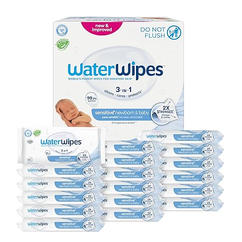 WaterWipes Plastic-Free Baby Wipes