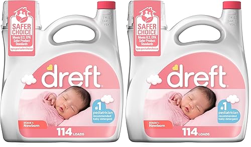 Dreft Stage 1: Newborn Liquid Laundry Detergent