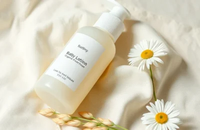 Babo Botanicals organic baby skincare with oat sprigs