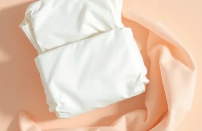 Pampers baby diaper review flat lay with soft cotton
