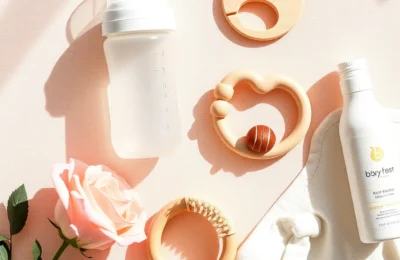Top baby products 2026 curated editorial flat lay