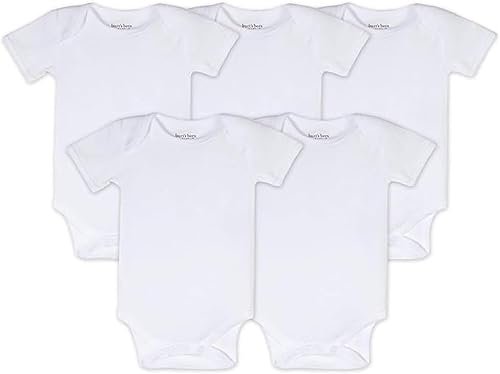 Burt's Bees Baby Organic Cotton Onesies 5-Pack