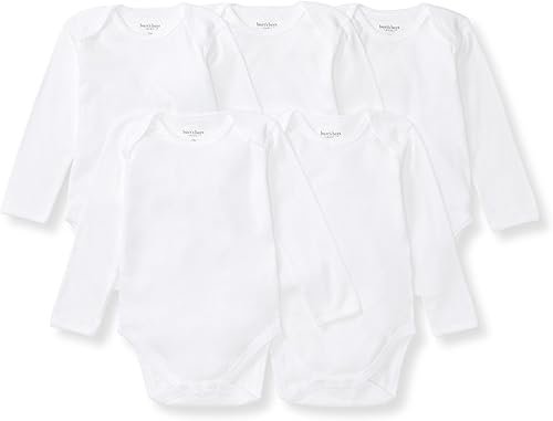 Burt's Bees Baby Organic Cotton Bodysuits Pack of 5