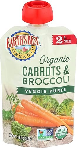 Earth's Best Organic Baby Food Variety Pack (16 Pouches)
