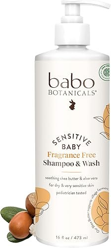 Babo Botanicals Sensitive Baby Shampoo and Wash