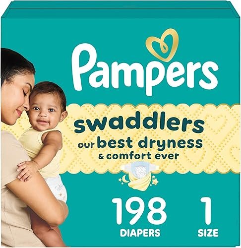Pampers Swaddlers Diapers Size 1