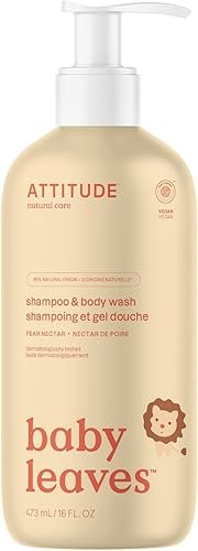 ATTITUDE Baby 2-in-1 Shampoo and Body Wash