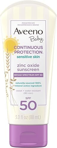 Aveeno Baby Sensitive All Day Moisture Sunscreen SPF 50
