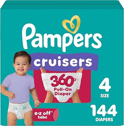 Pampers Cruisers Diapers Size 4