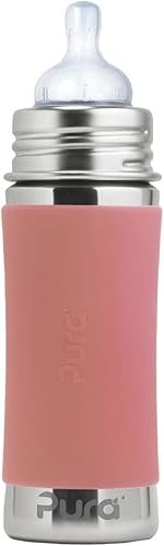 Pura Kiki Stainless Steel Insulated Baby Bottle