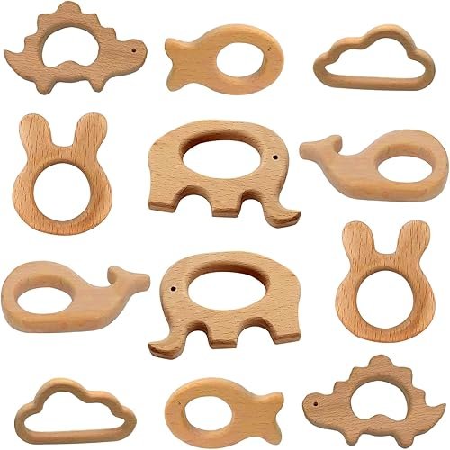 Plan Toys Wooden Teether Set