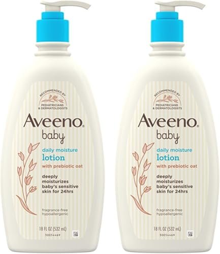 Aveeno Baby Daily Moisture Lotion Fragrance Free (24 fl oz)