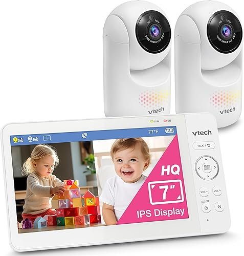 VTech Twin Audio + Video Baby Monitor