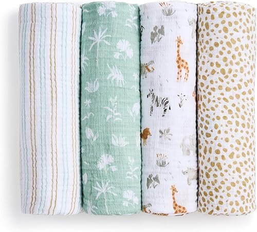 Aden + Anais Classic Swaddles Pack of 4