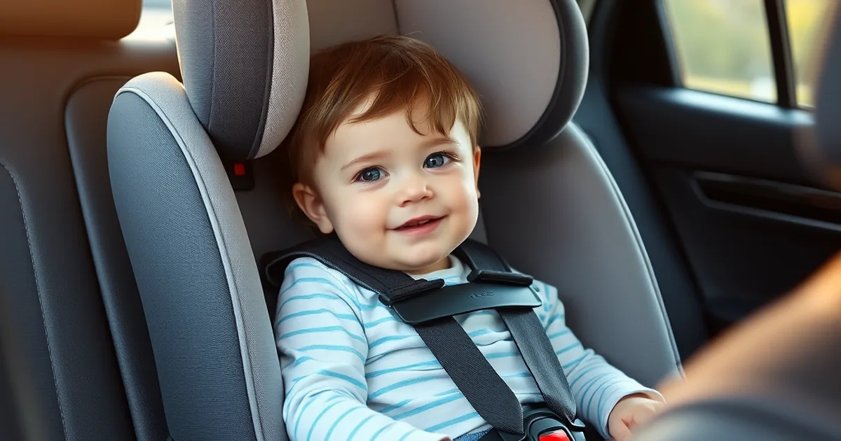 Best all-in-one car seats 2026 - toddler in forward-facing car seat