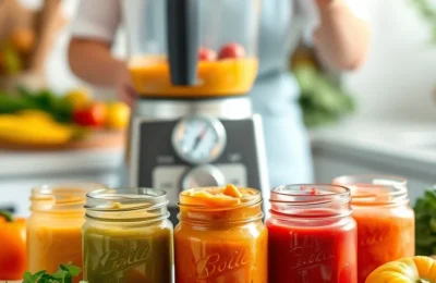 Best baby food makers 2026 - homemade baby food purees in glass jars