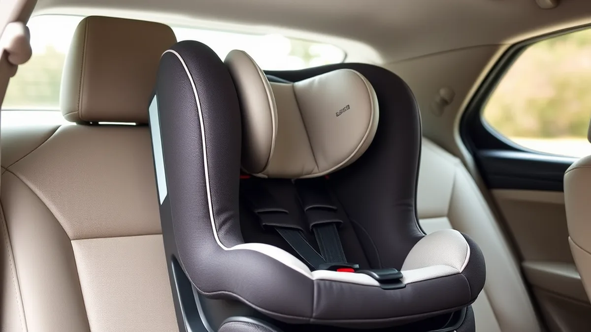 Best convertible car seats 2026 - convertible car seat rear-facing in a family SUV