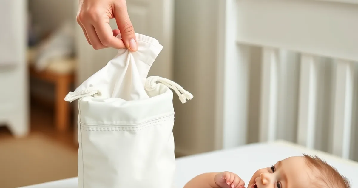 Best baby wipes 2026 - parent pulling a baby wipe from a plain flip-top pack beside a smiling baby